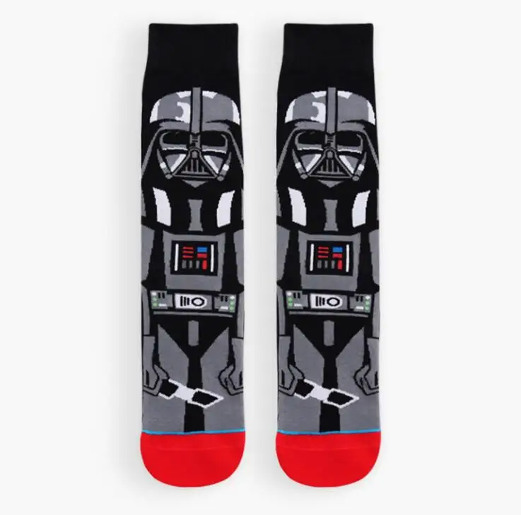 42w20 L size Носки, Звездные войны, носки для мужчин, высокое качество, хлопок, счастливые носки, Чубакка Чуи, известный фильм, мультфильм, скейт, баскетбол, конопли, носки - Цвет: 42w20 L size