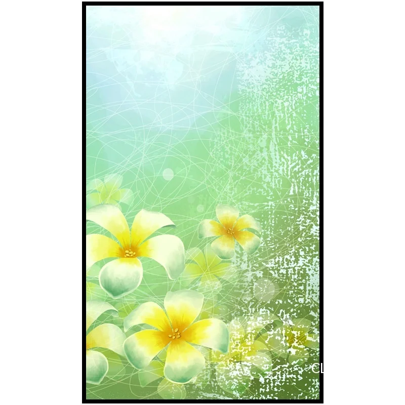 

Nordic Contracted Hazy Beauty Small Yellow Flowers Posters Art Canvas Pictures For Living Room Bedroom Decor Painting Unframed