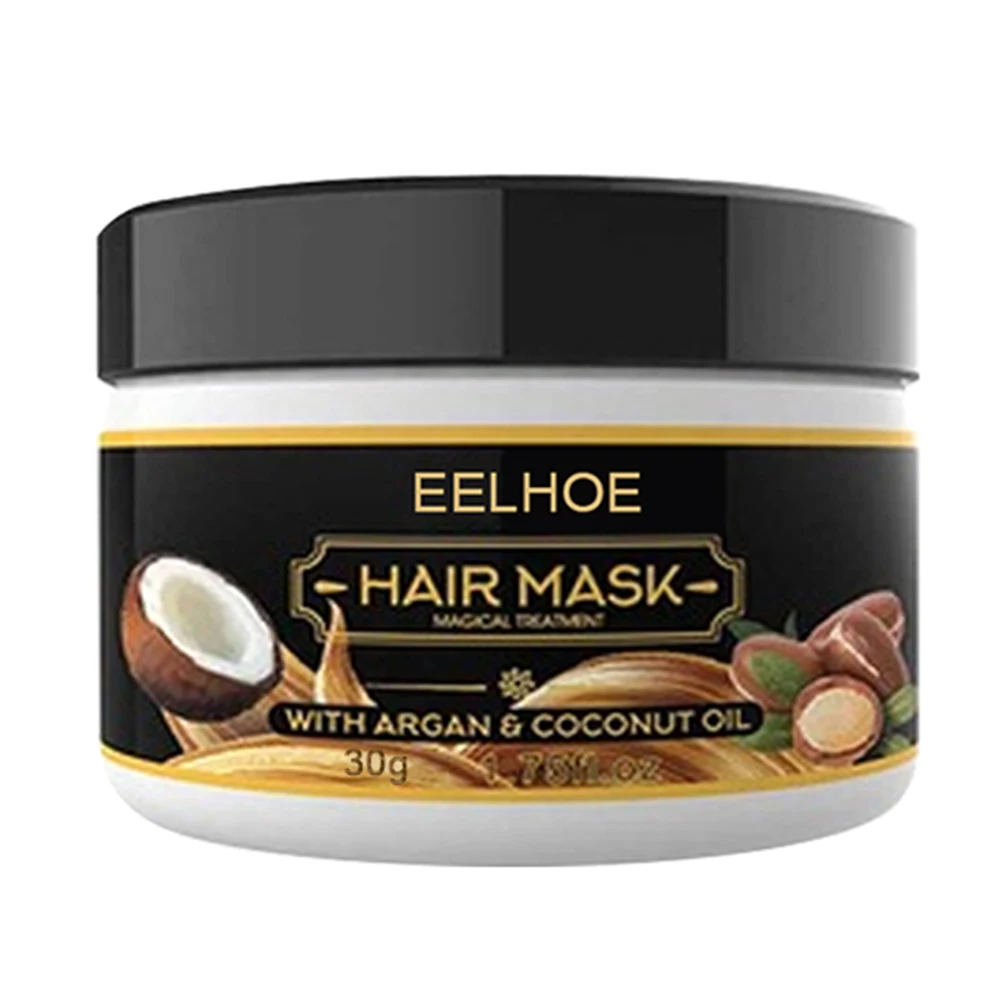 Волшебная кератиновая маска для волос 30 г кокосовое масло восстанавливает