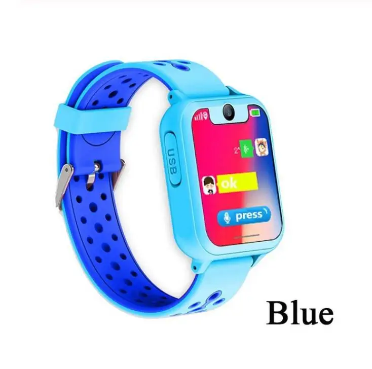s6 childrens smart watch lbs phone gps watch sos emergency call position locator outdoor tracker baby anti lost monitor r60 free global shipping