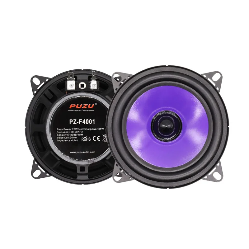 Автомобильный 4-дюймовый динамик 115 мм автомобильный коаксиальный с полным