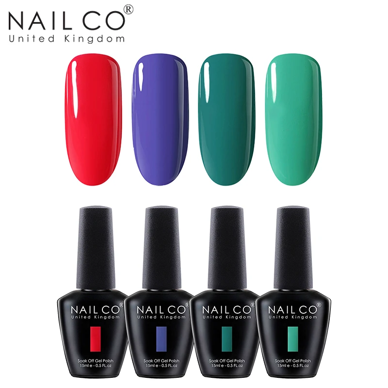 ZH02 NAILCO 4 шт./компл. Гель-лак УФ светодиодный лак для ногтей горячая краска Гель-лак для ногтей набор все для маникюра Полупостоянный лак Vernis - Цвет: ZH02