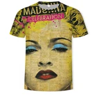 2021 летние мужские 3D печать плаката Футболка Модные Новый стиль удобные и свободные штаны, спортивные футболки с коротким рукавом, 100-6XL