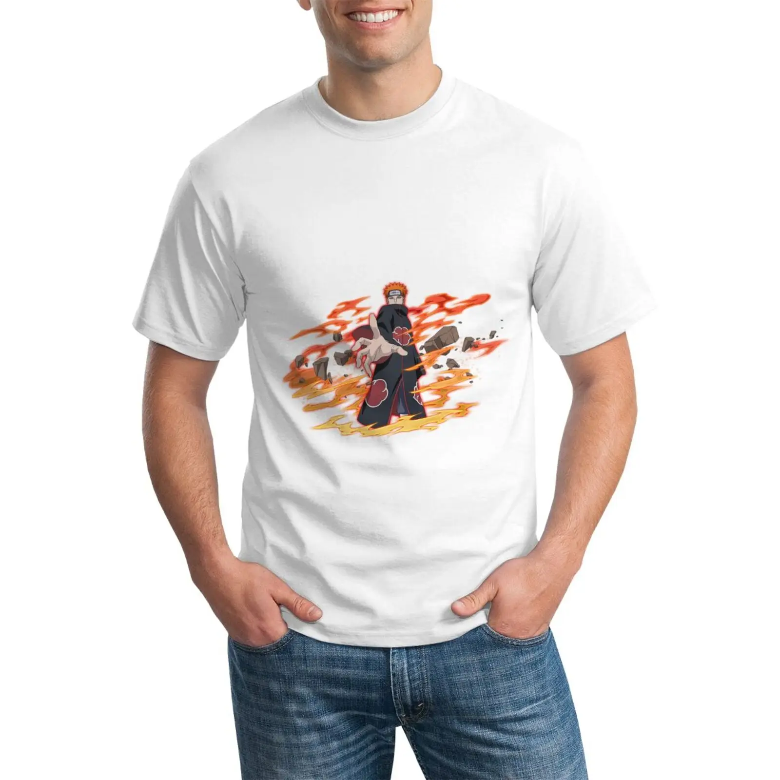 

DIY T-shirt custom Japanese manga t-shirt 100% cotton
