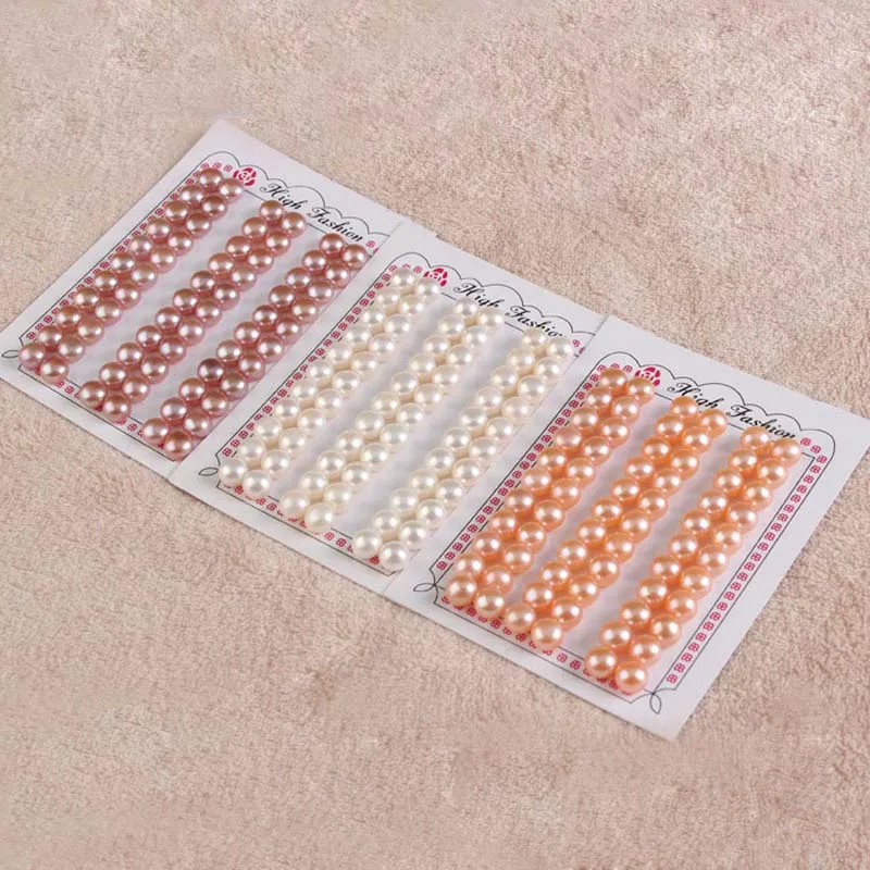 Бусины из пресноводного жемчуга с полубусинами 3 цвета | Украшения и аксессуары