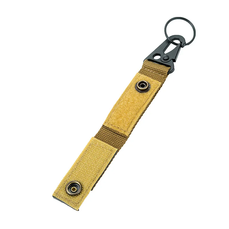 

1PC Newest Outdoor Climbiing bushcraft Carabiner High Strength Nylon Key Hook MOLLE Webbing