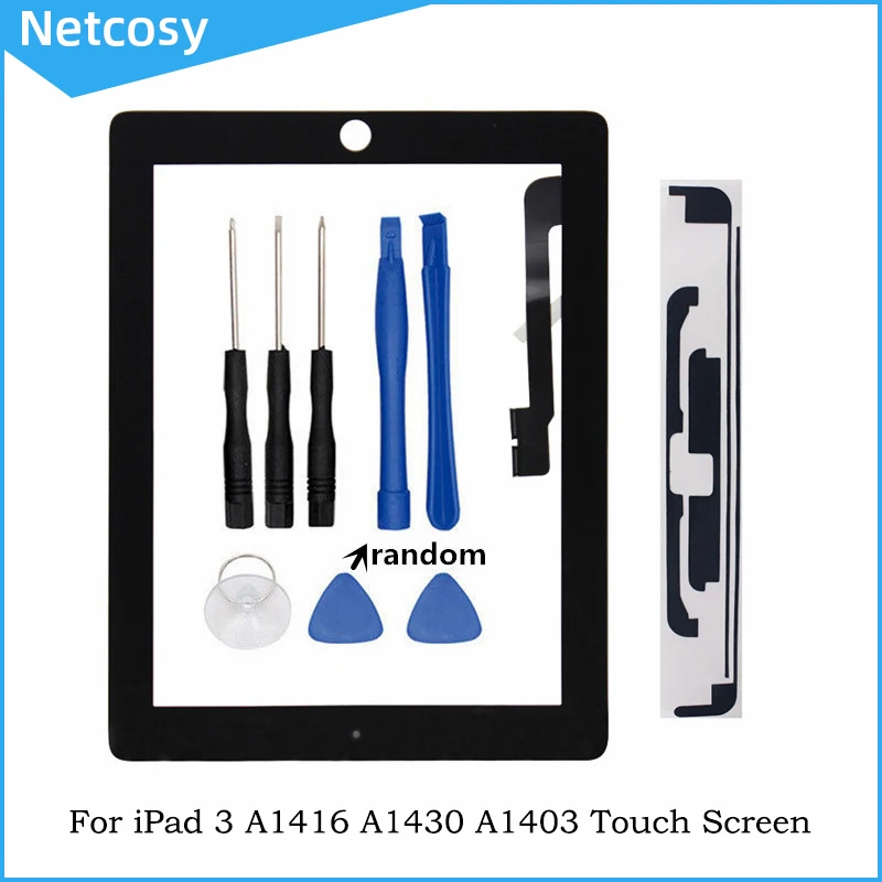 Сенсорная панель для планшета iPad 3 A1416 A1430 A1403 сенсорный экран с дигитайзером без
