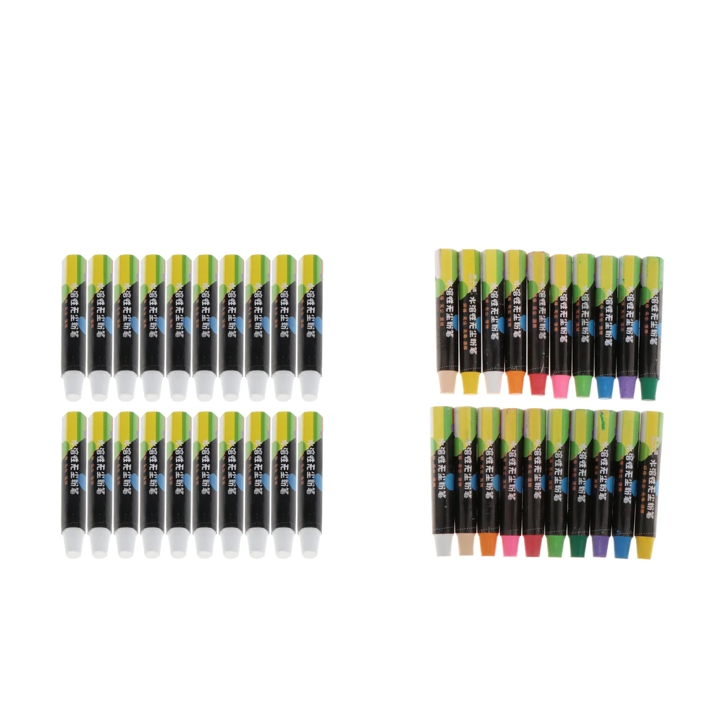 

Dustless Chalk Graffiti Sticks For Kids Stationary Office School Outdoor