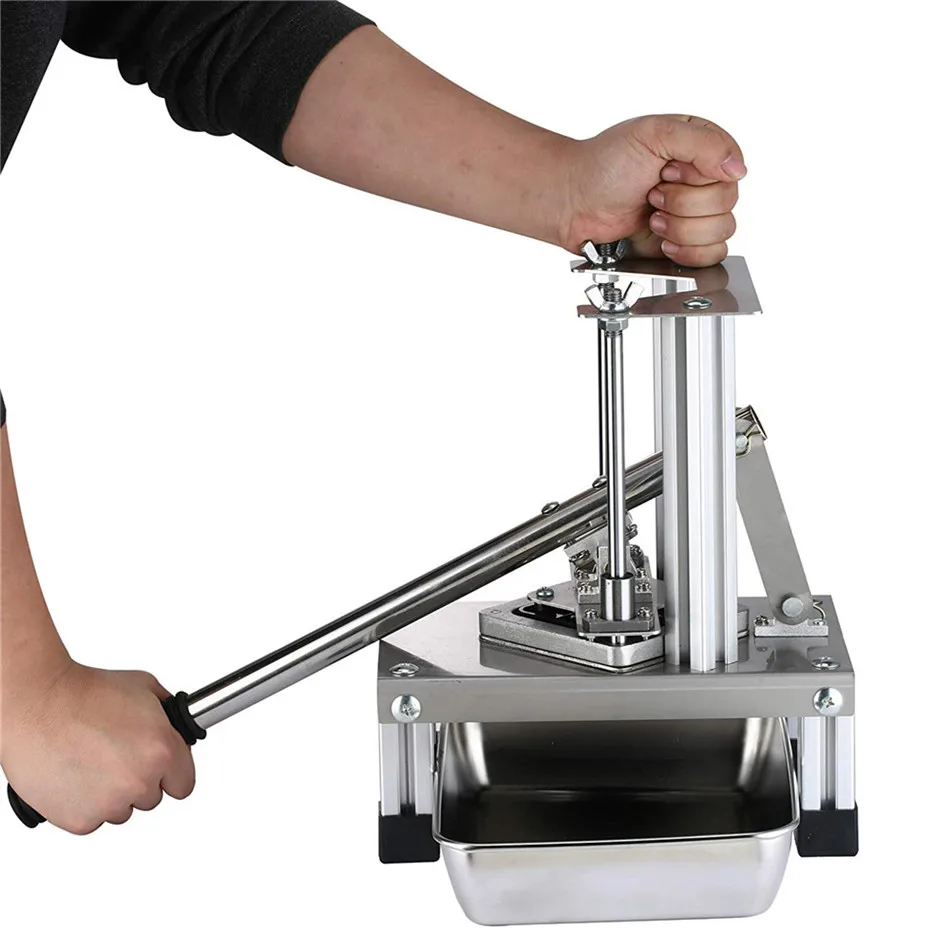 

Commercial Vegetable Fruit Dicer Manual Cutting Machine 304 Stainless Steel Blades Stainless Steel Plate Kitchen Tool Slicers