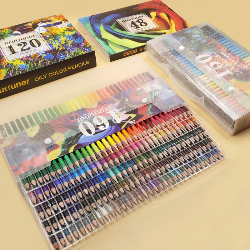Профессиональный карандаши для рисования водой Цвет плюсы ed ручка масляная