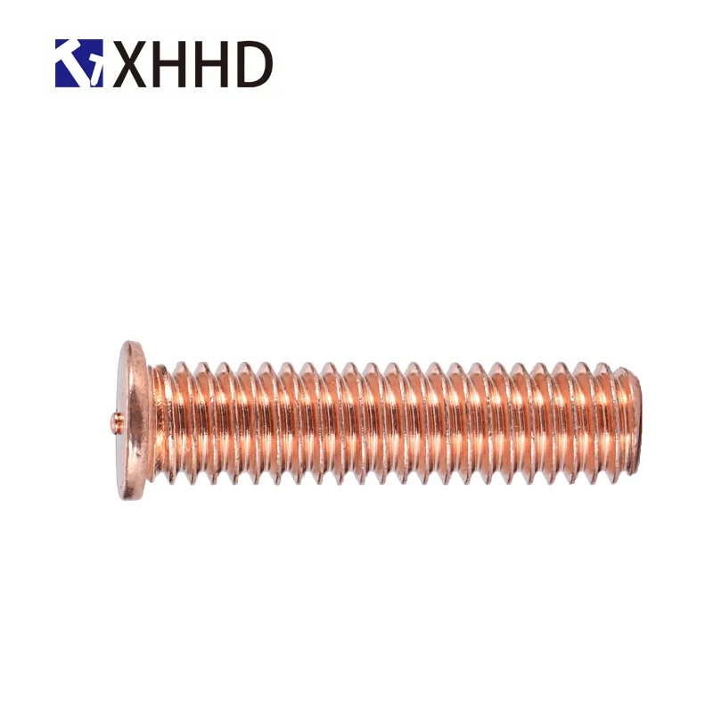 Сварочный винт с медным покрытием из железа и красной меди для точечной сварки