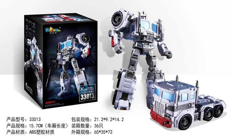 Трансформация kbb G1 Ultra Magnus PC-17 IDW Core Warrior White Commander OP фигурка игрушки |