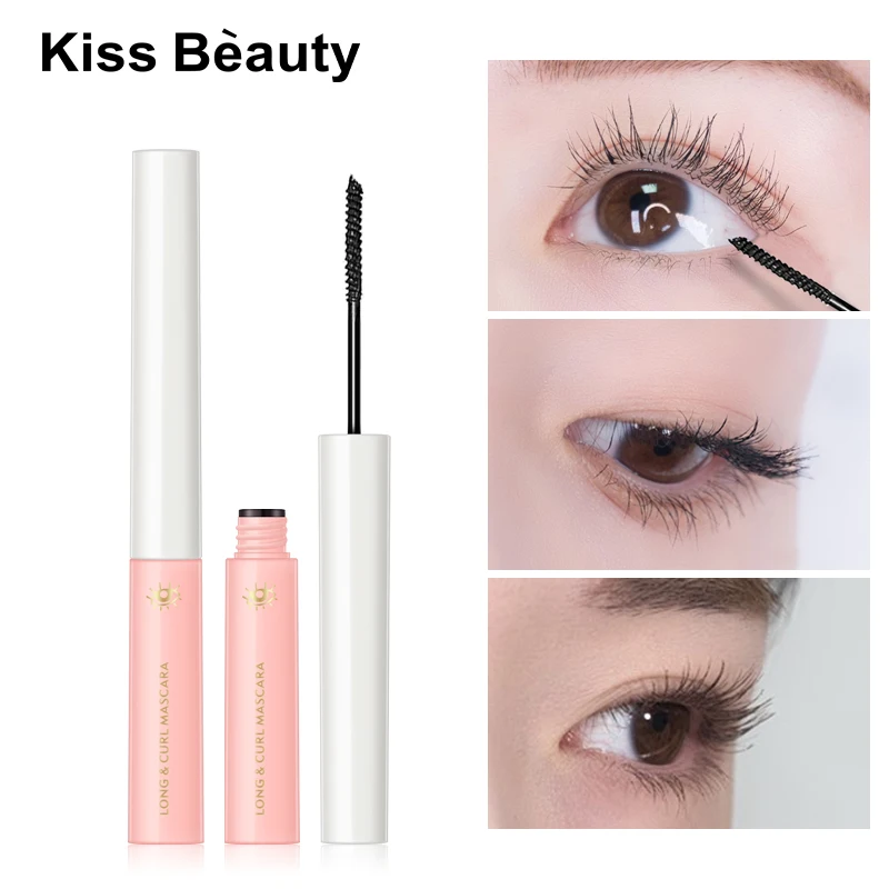 

Ultra-fine Mascara Long Lasting Waterproof Non-smudge Long-wearing Natural Thick Curling Fine Brush Mascara Eye Makeup Cosmetics