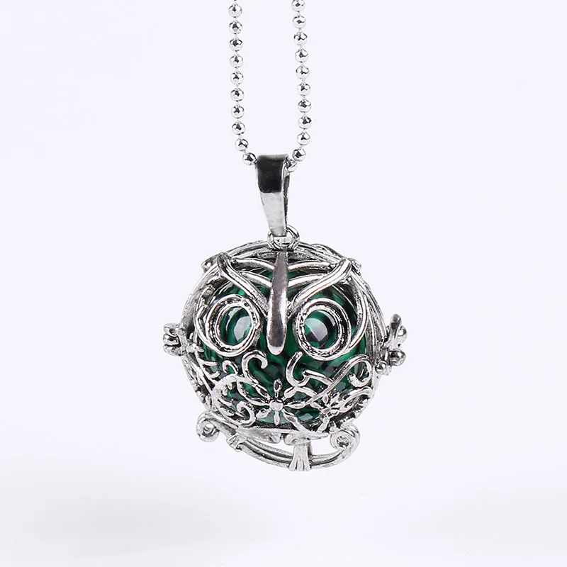 Новинка Лидер продаж ожерелье с кулоном в виде античной совы со съемной