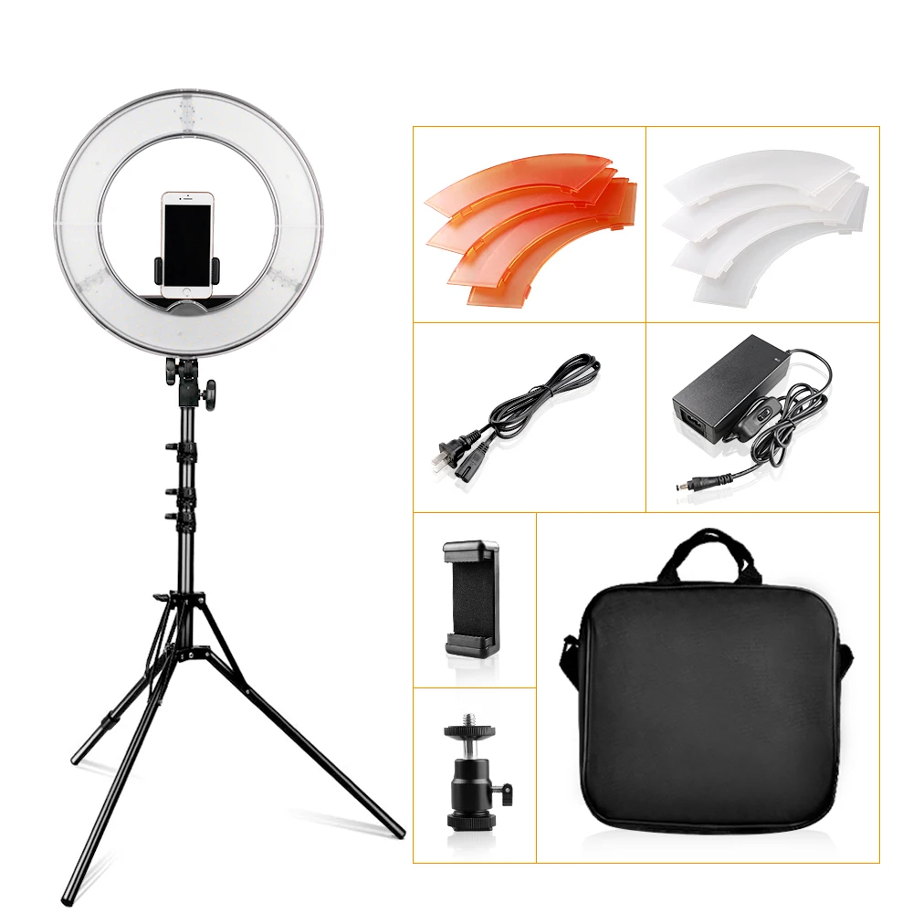 120cm tripod MAMNE 12 дюймов светодиодный кольцевой светильник с регулируемой яркостью селфи фотография светильник ing Красота фото для Youtube прямые трансляции с штатив сумка для переноски - Цвет: 120cm tripod