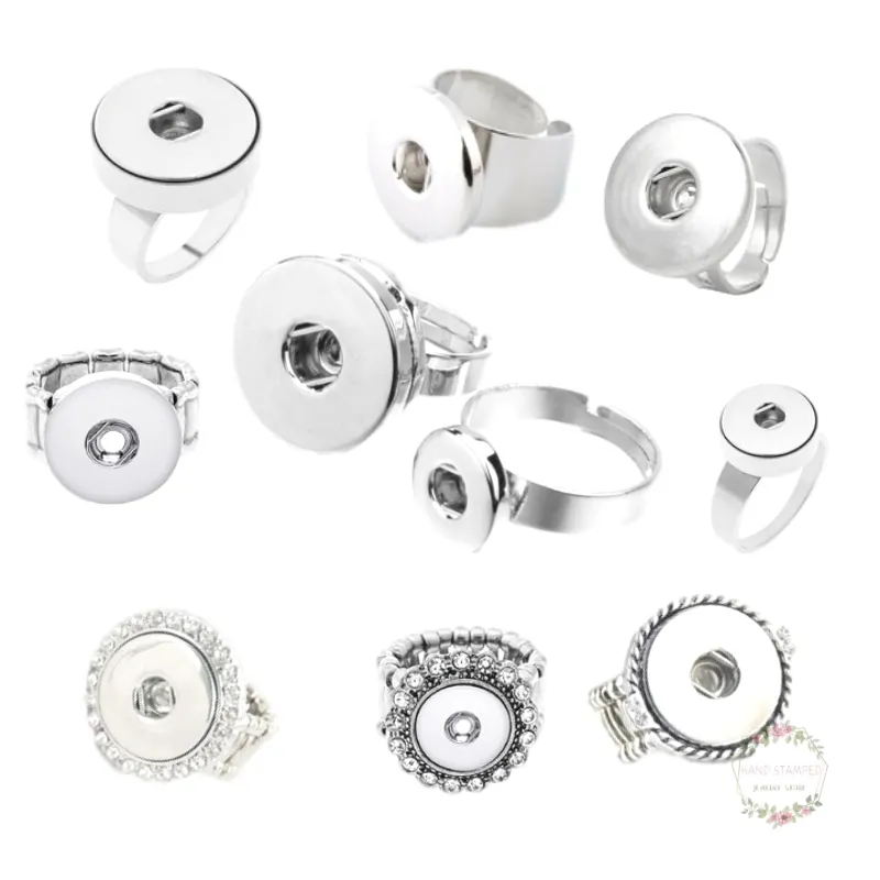 1 шт. серебряное кольцо для вечеринки 12 мм 18 имбиря Ювелирное Украшение