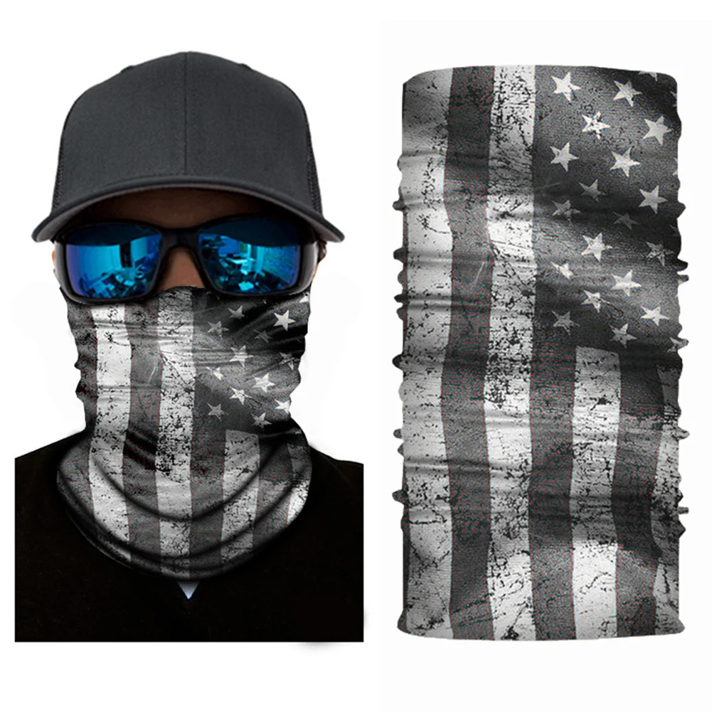 Маски спортивные для вождения и велоспорта шарф с флагом мужчин женщин защита от солнца накидка на шею гетры