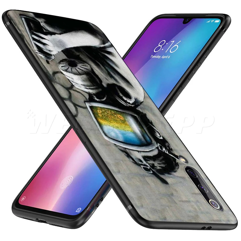 Уличный художественный чехол с граффити для Xiao mi Red mi Note 8 mi 3 6 8 9 A1 A2 A3 8A 6X9 T CC9 Lite SE Pro Max F1 10
