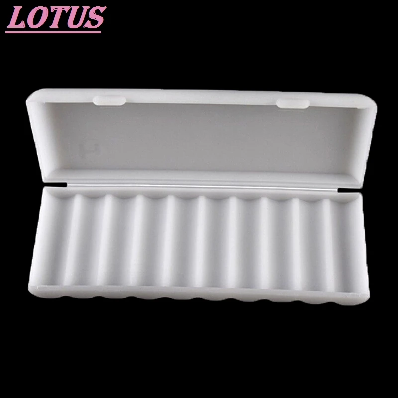 

2021 Hot 10X18650 battery holder box 18650 storage box holder white hard shell cover battery holder storage box 1ps