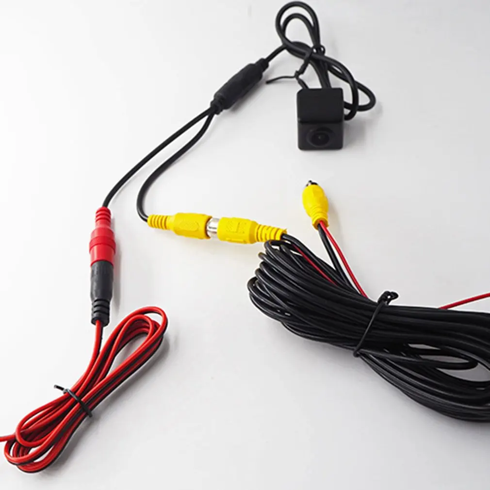 

Car Reverse Camera Video Cable For Car Rear View Universal Parking 6m Wire Match Multimedia Monitoring With 1M Power Cable