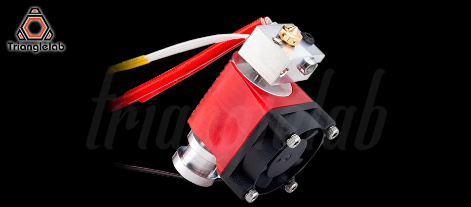 Trianglelab Highall-металл v6 hotend 12 В/24 В удаленного Боуэн принтом J головки и вентилятор охлаждения кронштейн для E3D Hotend для PT100