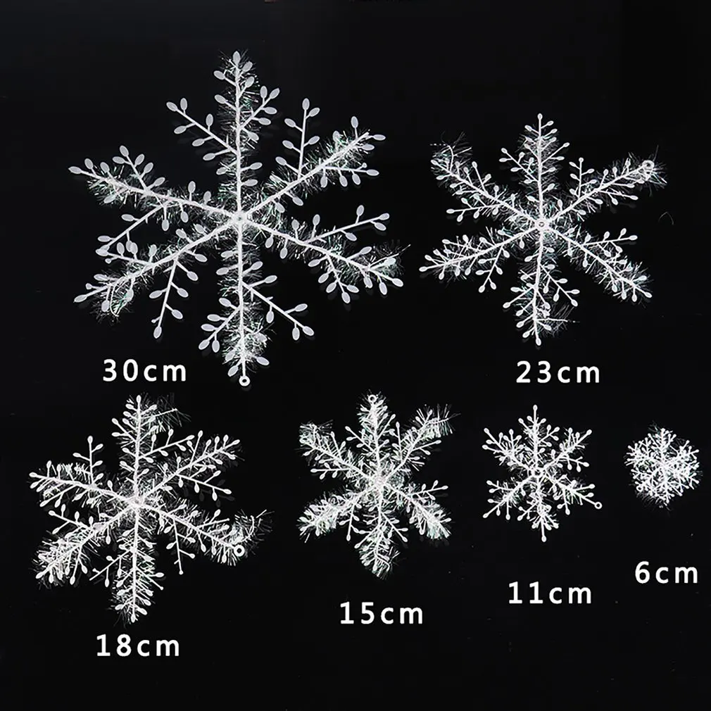 

Christmas Snowflakes Snowflakes Strings Christmas Tree Decorations Baubles Christmas Snowflakes Christmas Ornaments