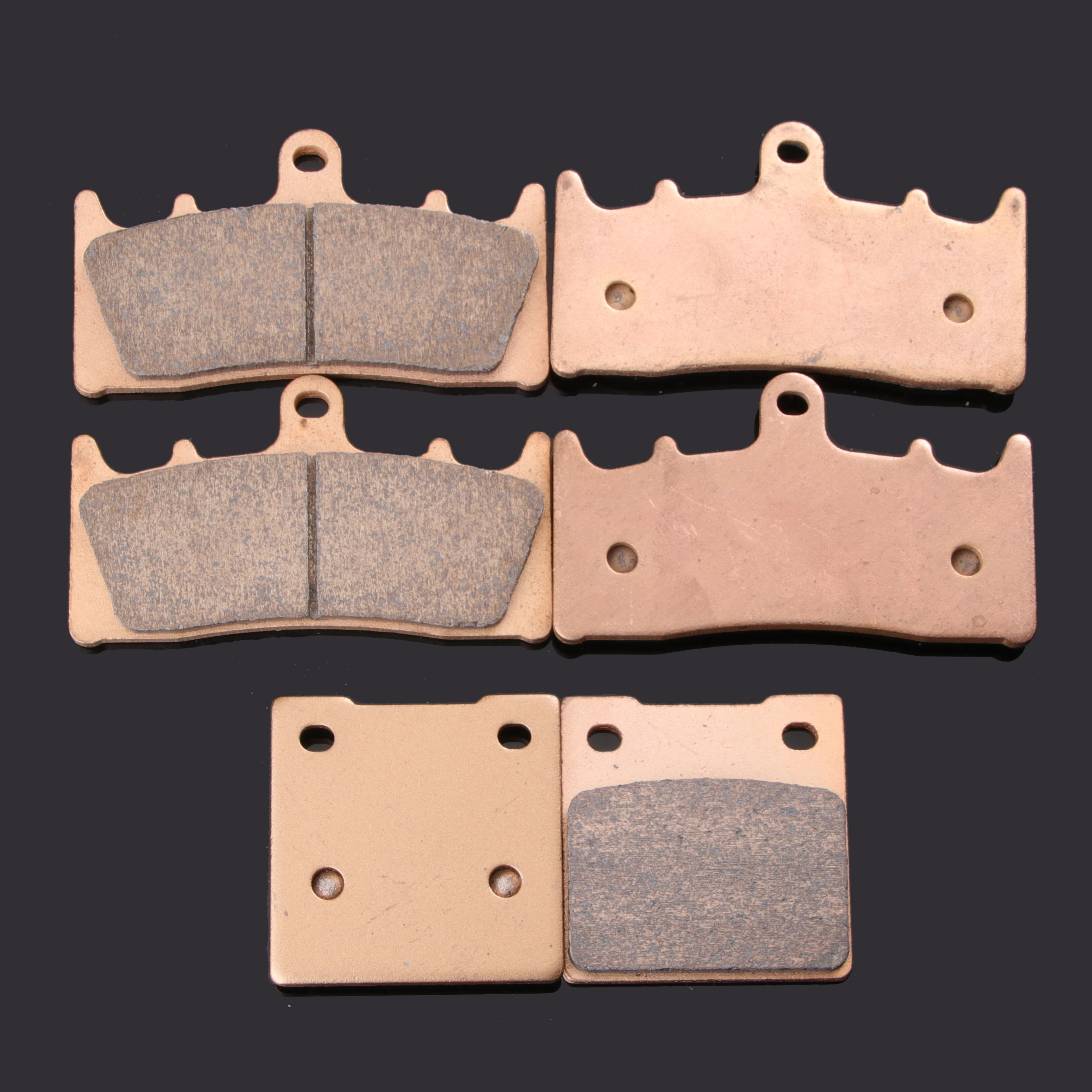 Motorcycle Parts Front & Rear Brake Pads Kit For KAWASAKI Ninja ZX7R ZX750 ZRX1100 ZRX1200 ZRX1200S ZX1200 ZX12R Brake Disk