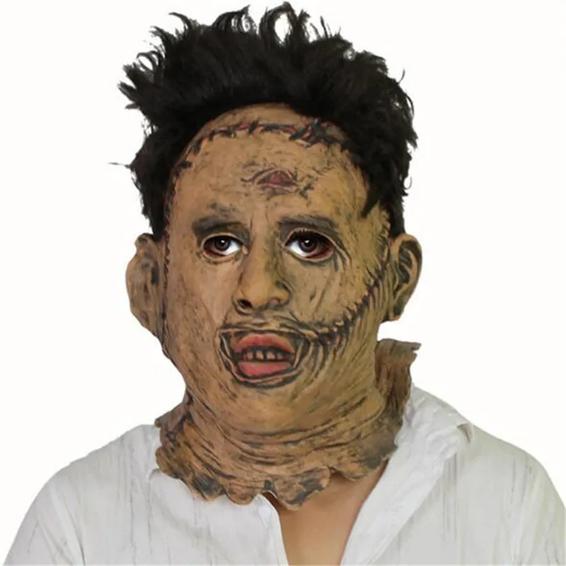 Техасский бензопилы резня кожаное высокое качество игрушки вечерние латексные