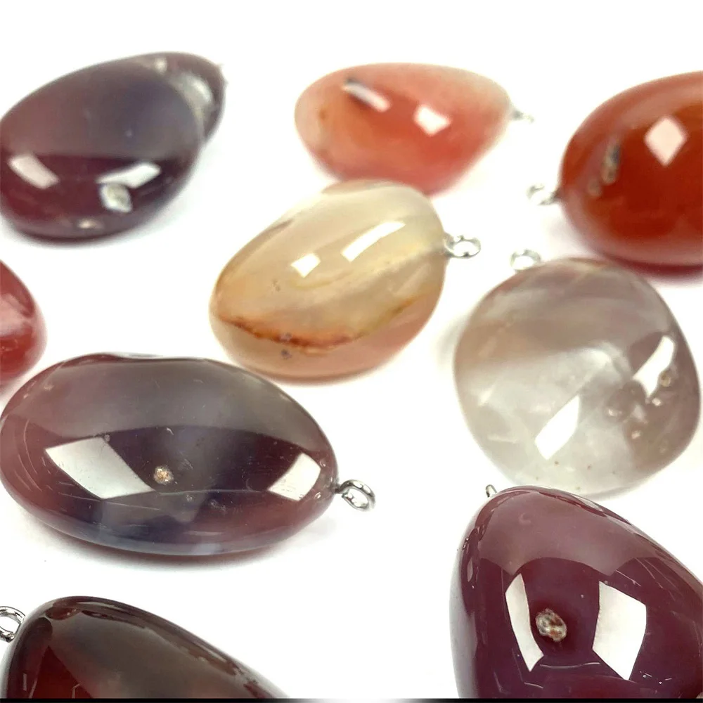 

Natural Stone Irregular Persian Gulf Agates Pendant Necklace Charms Pendant for Jewelry Making DIY Necklace Size 20x40mm-25x45mm