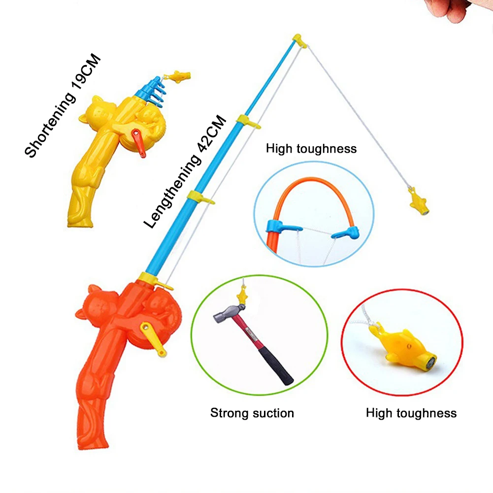 

Children's Magnetic Fishing Early Educational Toys Indoor Play Fishing Educational Toys Parent-child Interactive Game