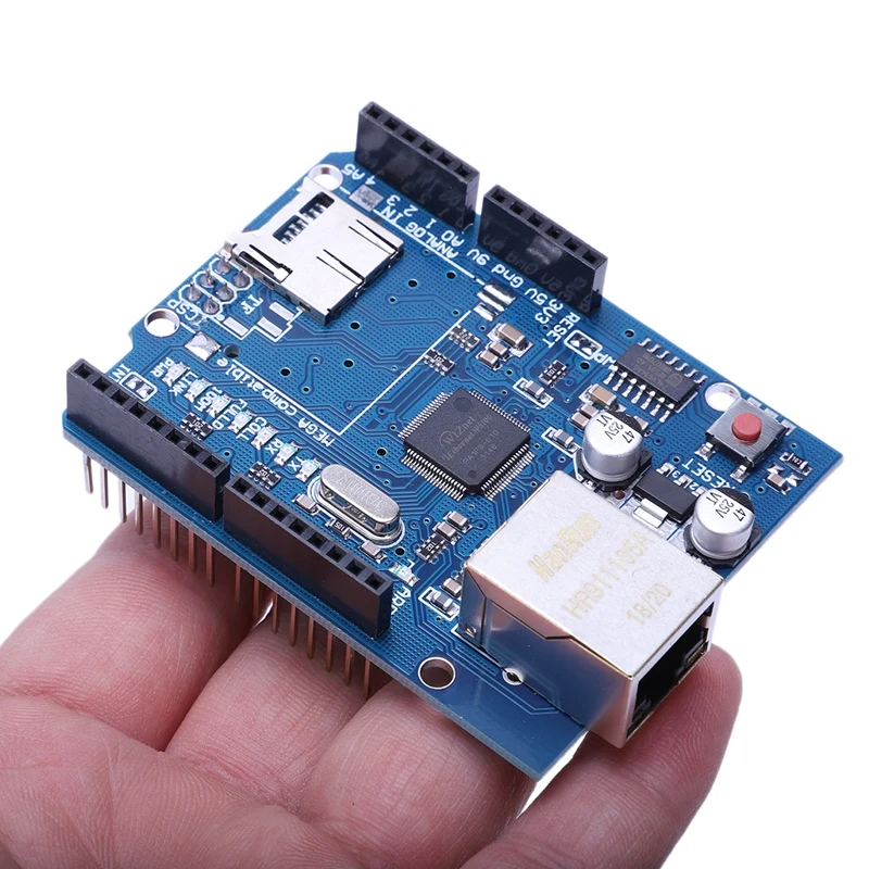 Pro Network Ethernet Lan Shield Module Board W5100 For Arduino UNO Mega 1280 2560 | Компьютеры и офис