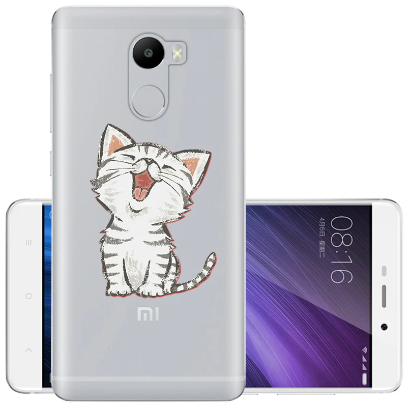 CROWNPRO Мягкий ТПУ для 16 Гб Xiaomi Redmi 4 чехол силиконовый чехол для телефона защитный чехол для Redmi 4 чехол s - Цвет: HHM