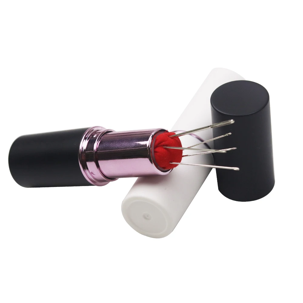 D & новая игольчатая булавка для губной помады Выдвижная портативная безопасная