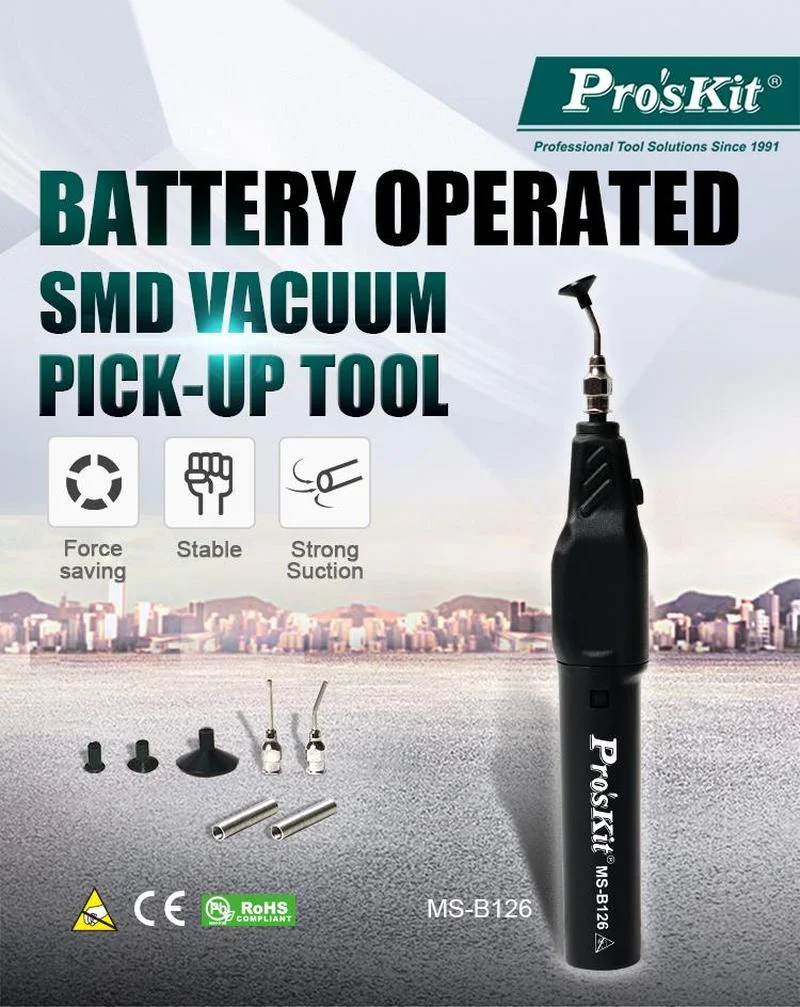 Pro'sKit Proskit MS B126 точность вакуумный держатель Анти статический всасывания ручка