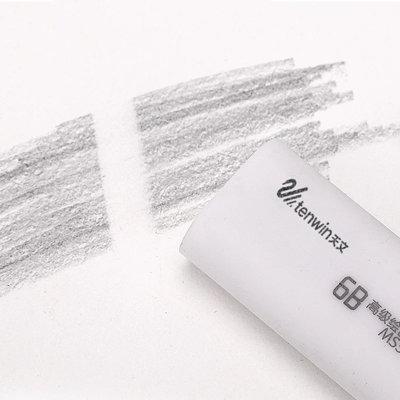 5 шт./лот 6B Профессиональный ластик художественный эскиз для рисования