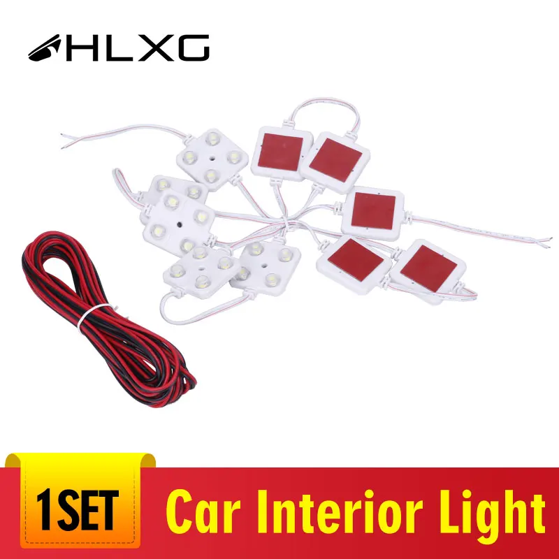 2 шт. 12 В Автомобильный светодиодный потолочный светильник на крышу для чтения RV