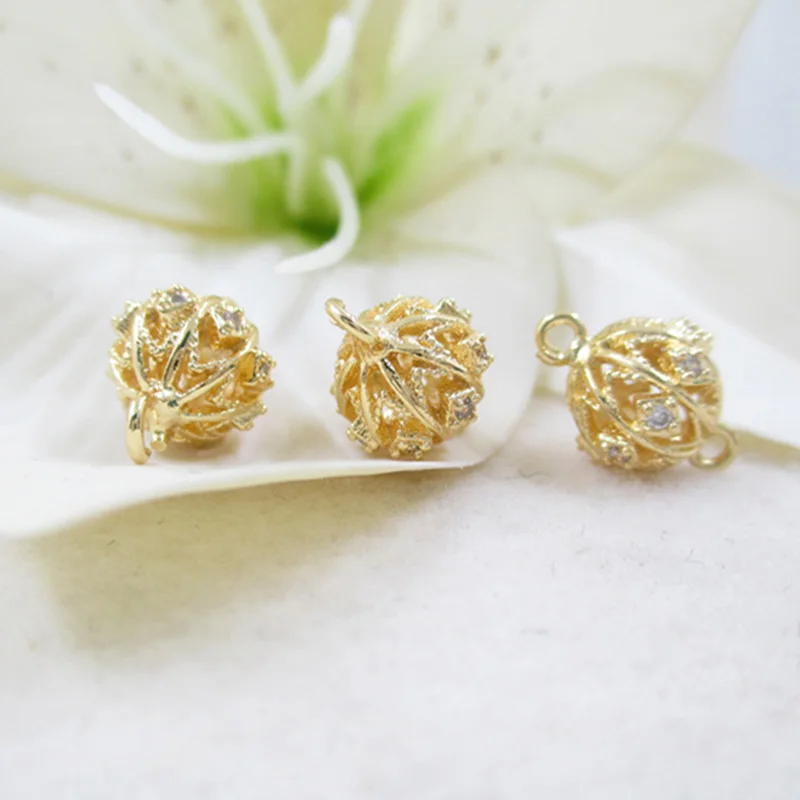 2 шт. латунные Подвески для изготовления ювелирных изделий 9 х14 мм|Шармы| |