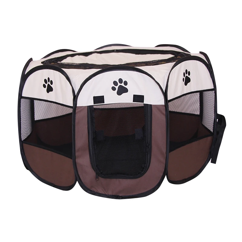 

Dog House Breathable Print Puppy Cat Bed House Portable Mesh Kennel For Small Dog Cat Dropshipping Foldable Pet Tent House
