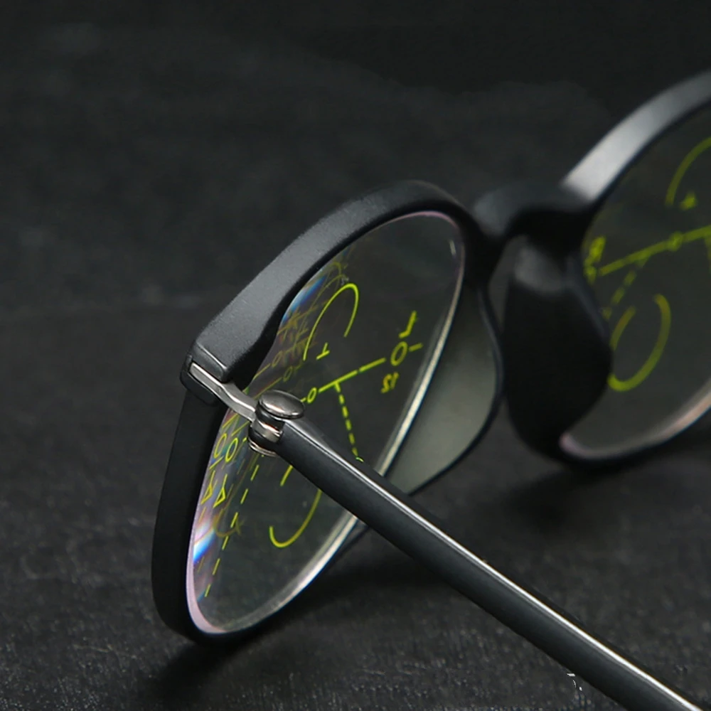 Ретро круглая рамка Blu светильник блокирующий объектив Для мужчин женщин