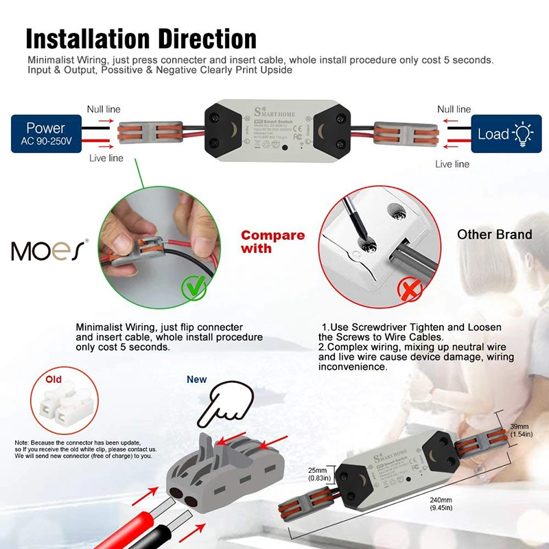 Умный выключатель с wi fi и таймером универсальный беспроводной дистанционным