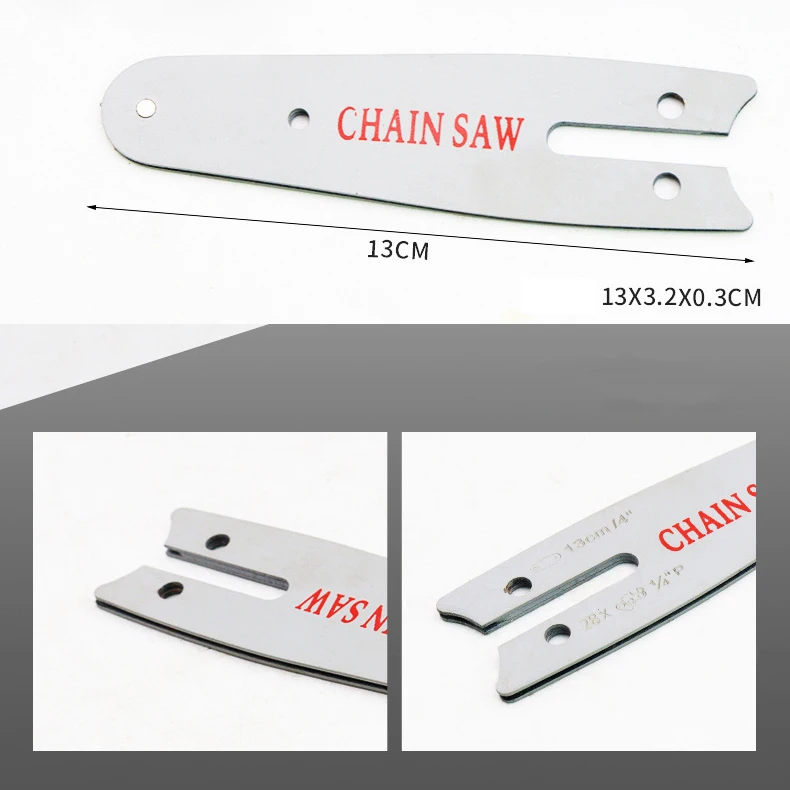 

4 Inch Mini Steel Chainsaw Chain Electric Saw Accessory Replacement Chain for Electric Pruning Saw Garden Logging Tools