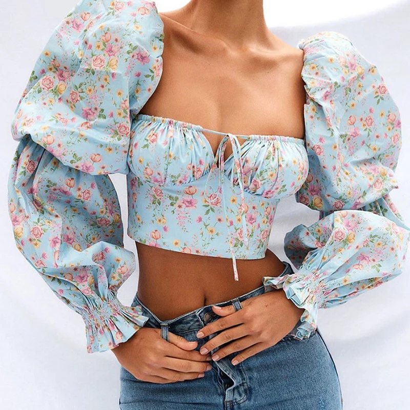 

Классическая футболка Cutubly, топ с принтом, с запахом на груди, квадратный воротник, футболки, топы, на шнуровке, сексуальный низкий вырез, эла...