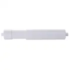 Белый пластиковый сменный держатель рулона унитаза роликовая пружина шпинделя