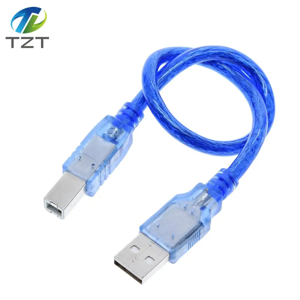 USB-кабель UNO R3 / Mega 2560 R3/ ADK USB-A для arduino 30 см | Электронные компоненты и