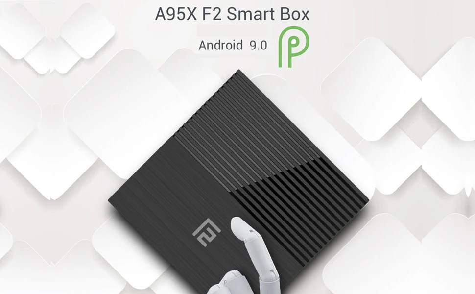 ТВ-приставка на Android A95X F2 4G 32 Гб 64 ГБ Android 9,0 ТВ-приставка 2,4/5,0G WiFi Bluetooth 4,2 Голосовое управление Amlogic S905X2 Smart Media Play