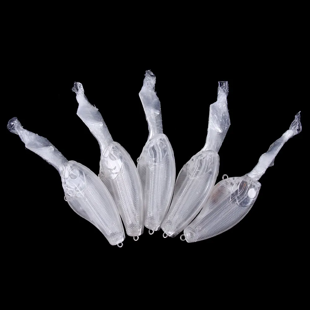 Hengjia 5 шт. 9 см 10g Неокрашенный приманки Приманка Blanks футболки для девочек глубокий