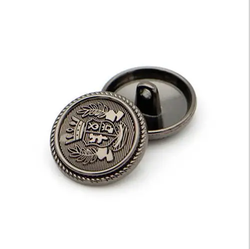 50 шт. 20 мм золотые металлические кнопки для одежды пальто швейные принадлежности