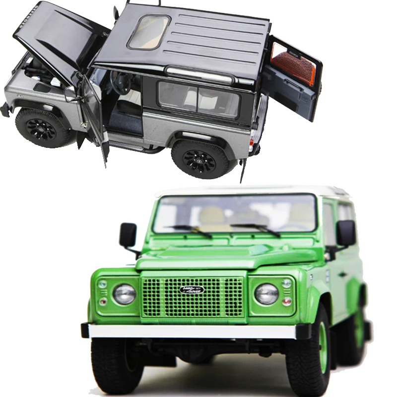 1:18 1990 защитник короткой оси версия вне-модель дорожного транспортного средства литья под давлением сплав моделирование ретро автомобиль произведение искусства Коллекция поклонников подарки