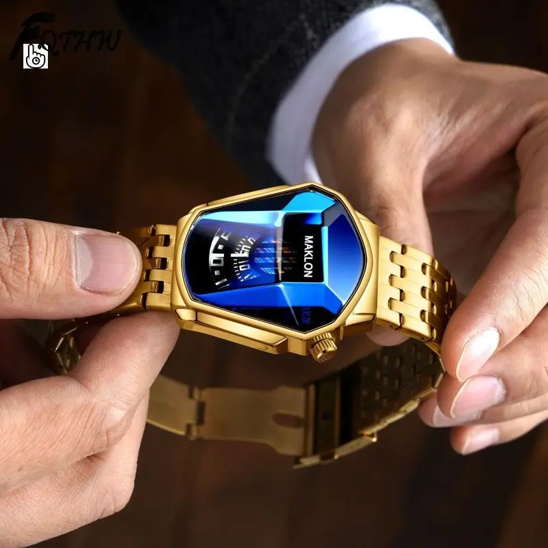 

2021 Top Brand Watch Male Black Technology Student Locomotive Trend Men's Casual Wristwatch Fashion Luxury Quartz Watch Relojes
