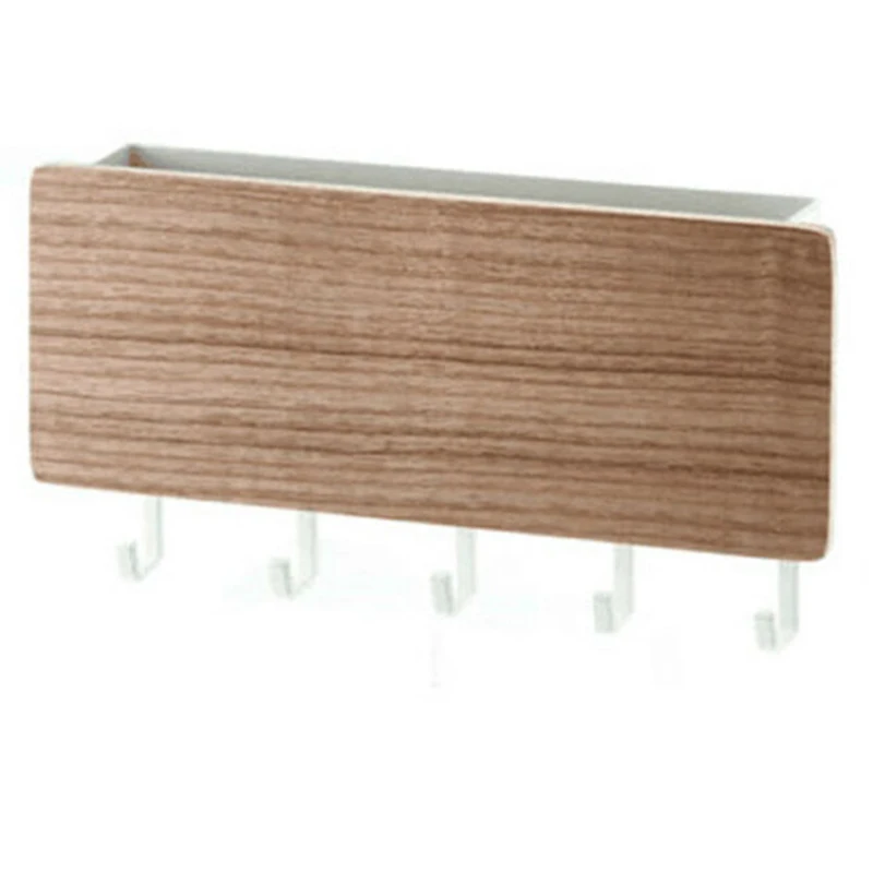 Настенная деревянная ключевая буква, держатель, коробка для хранения, вешалка, полка, крючок для дома, комнаты, гостиной, украшения, 18*9,5*3,5 см